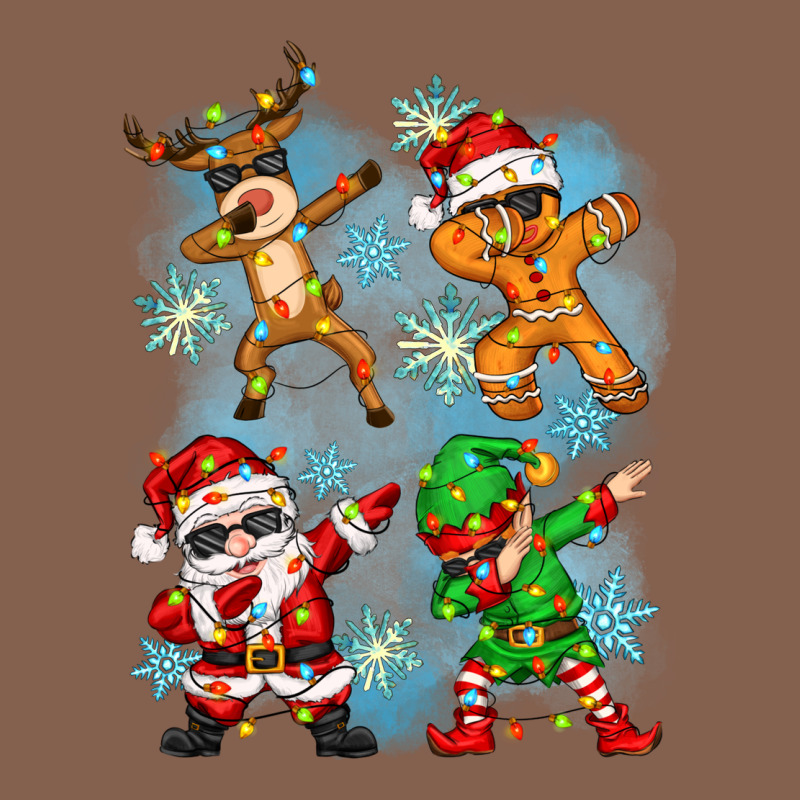 Dabbing Christmas Zipper Hoodie by Zillion Design Studio | Teevron