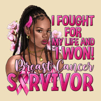 I Fought For My Life And I Won Afro Woman Premium Hoodie | Teevron