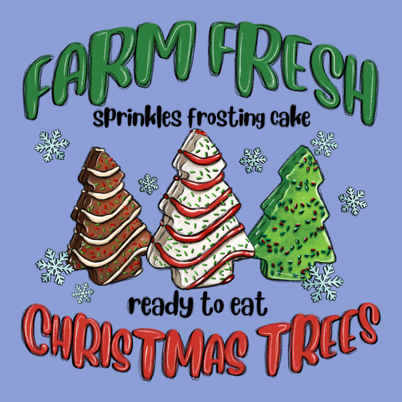 Farm Fresh Christmas Trees Long Sleeve Tee by MaliasSmallBusiness | Teevron