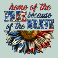 Home Of The Free Because Of The Brave Sunflower Bi Zipper Hoodie | Teevron