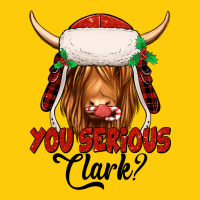 You Serious Clark Highland Cow Premium Hoodie | Teevron