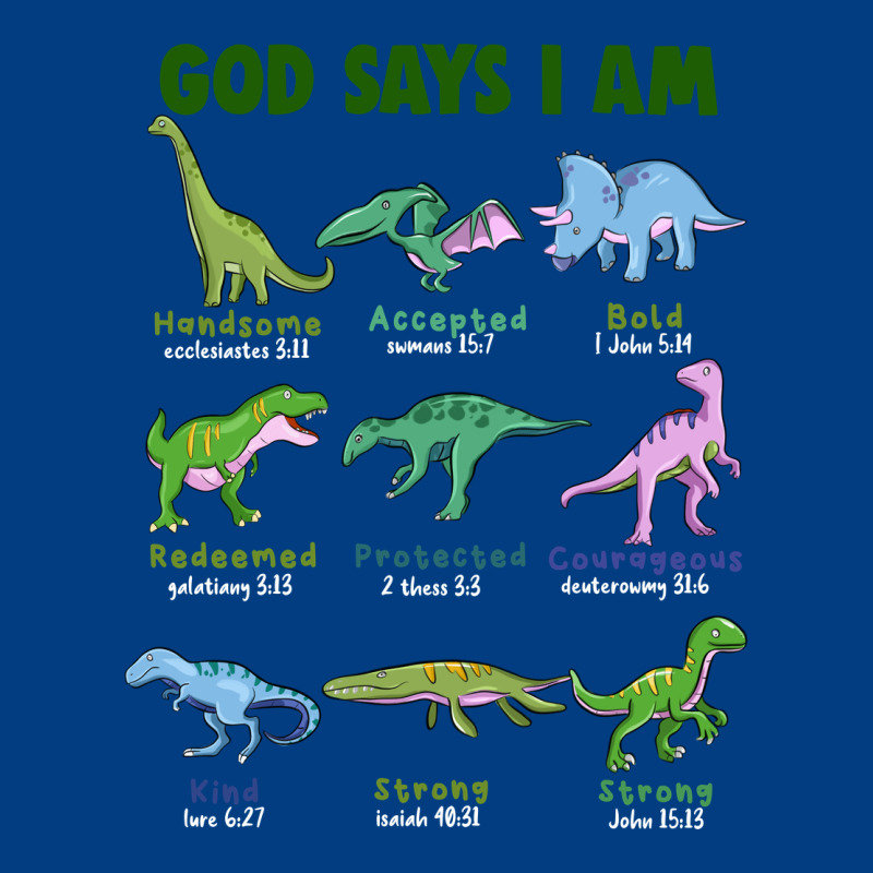 God Says I Am Dinosaurs Premium Sweatshirt by JahusDesignShop | Teevron