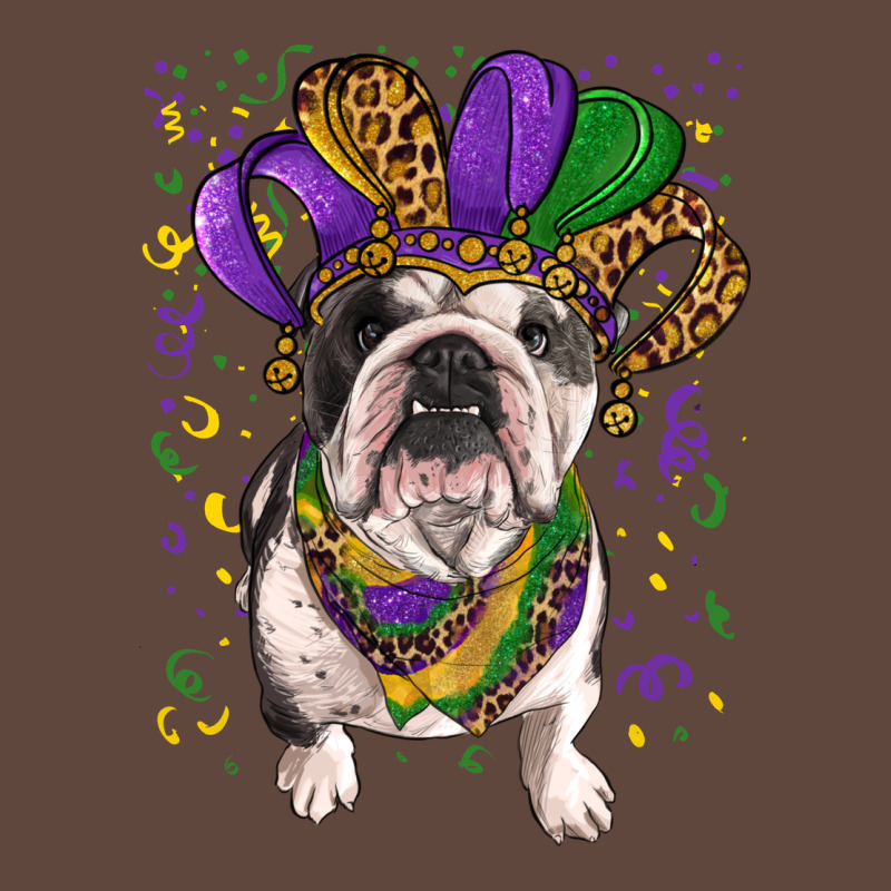 Mardi Gras Hat  English Bulldog Classic Tee by RanaPortraitStore | Teevron