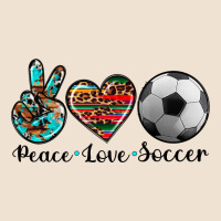 Peace Love Soccer Urban Heavy Tee | Teevron