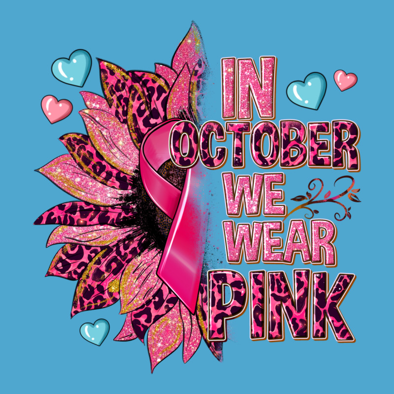 In October We Wear Pink Premium Hoodie by NancyCooperArtShop | Teevron
