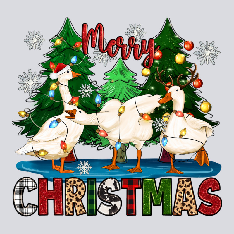 Merry Christmas Duck Zipper Hoodie by Zillion Design Studio | Teevron
