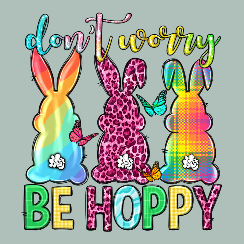 Don't Worry Be Hoppy Easter Day Heavyweight Hoodie by Neo Western | Teevron