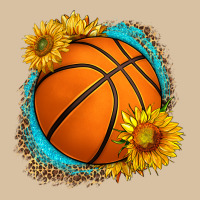 Western Basketball With Sunflower Heavyweight Hoodie | Teevron