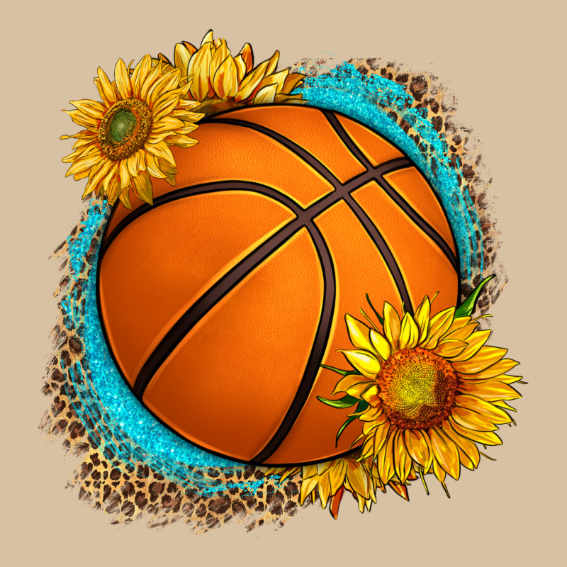 Western Basketball With Sunflower Heavyweight Hoodie by HRA Design Shop | Teevron