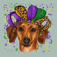 Mardi Gras Hat Dachshund Classic Tee | Teevron
