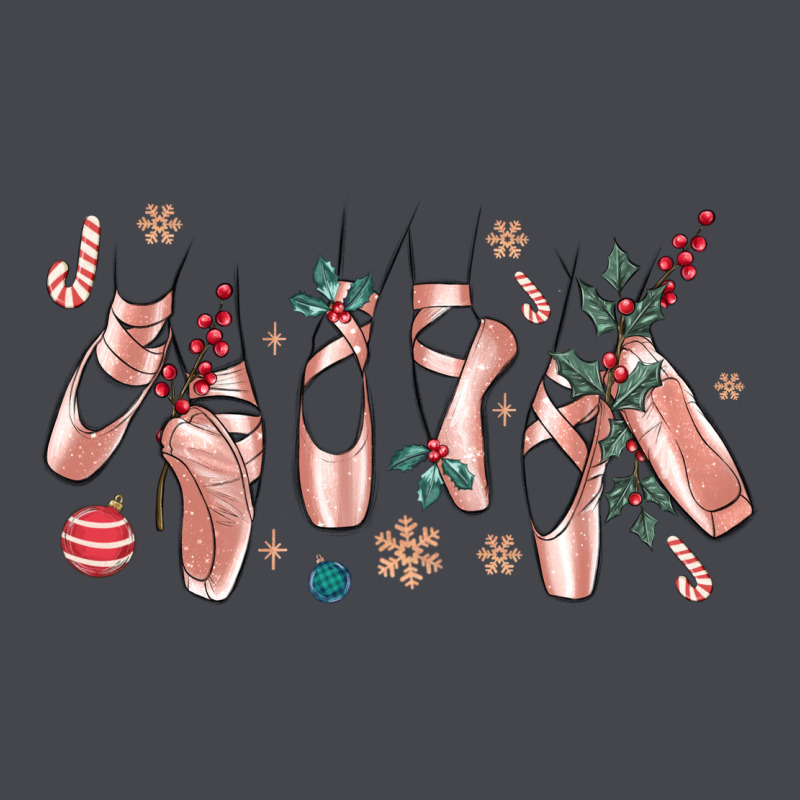 Christmas Ballerina Shoes Long Sleeve Tee by MaliasSmallBusiness | Teevron