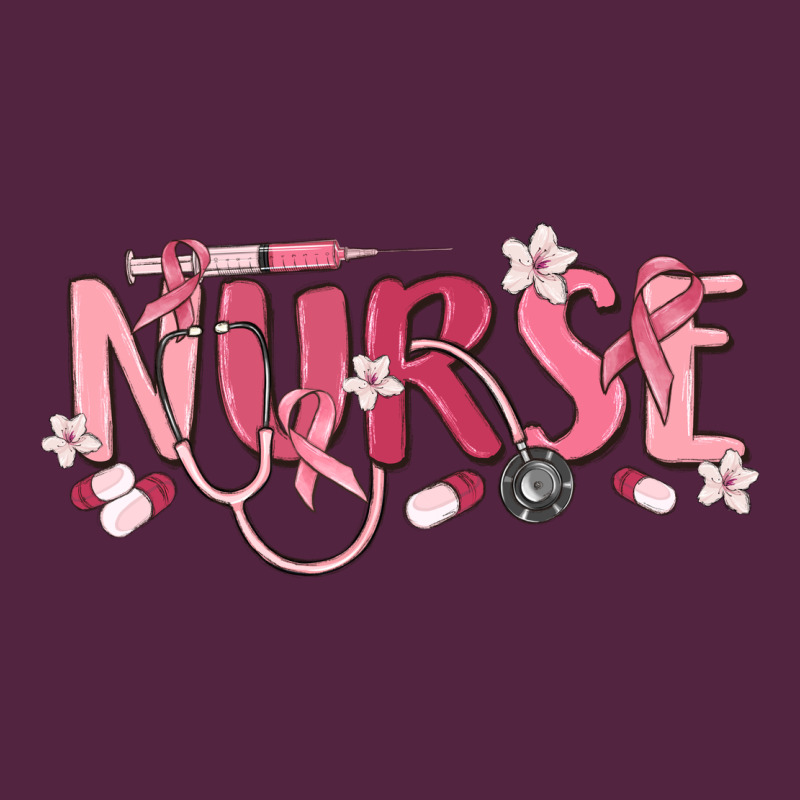 Nurse Breast Cancer Awareness Urban Hoodie by MaliasSmallBusiness | Teevron