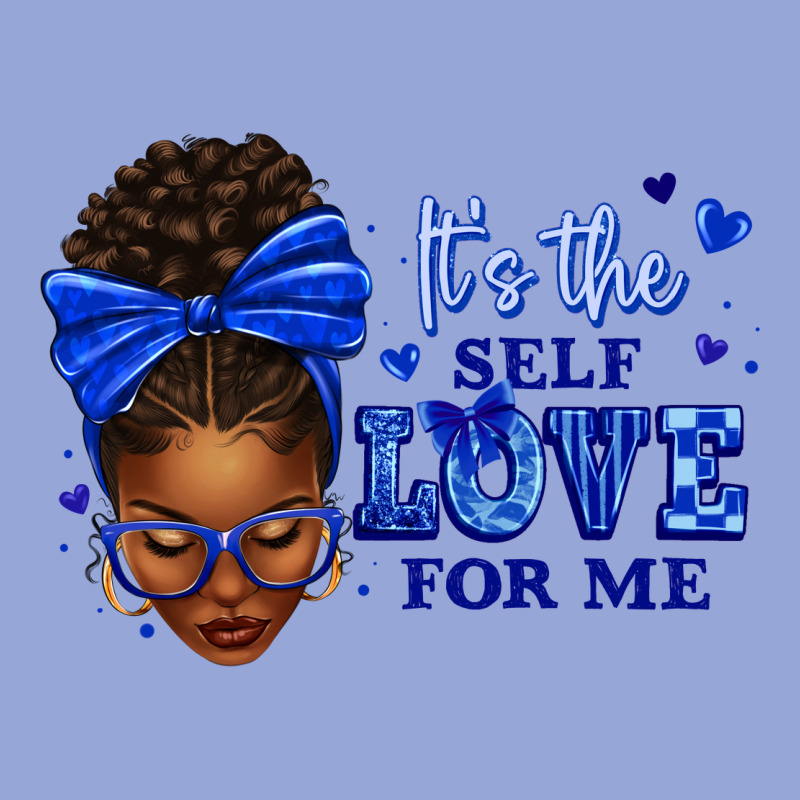 Sorority Colors It's The Self Love For Me Afro Wom Classic Tee by texasbilliewilder | Teevron