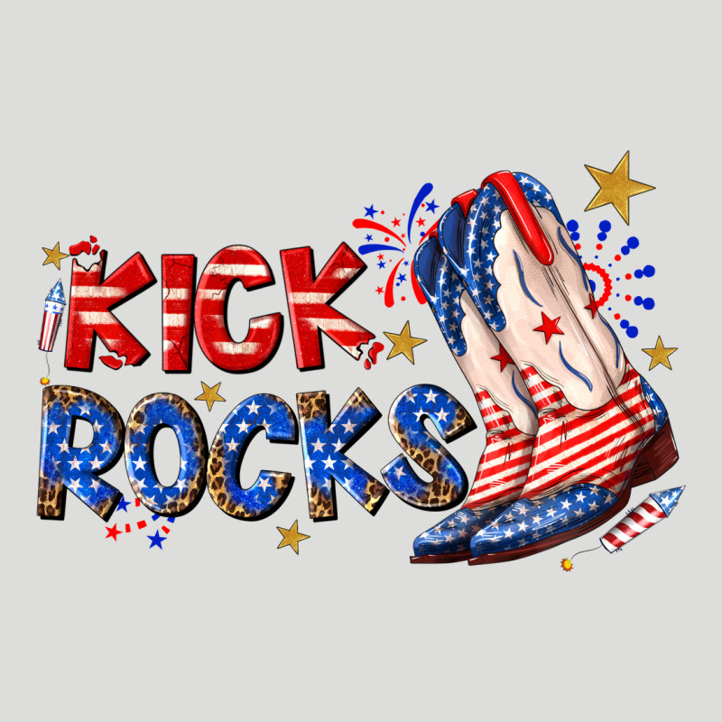 Kick Rocks Cowboy Boots Fourth Of July Zipper Hoodie by texasbilliewilder | Teevron