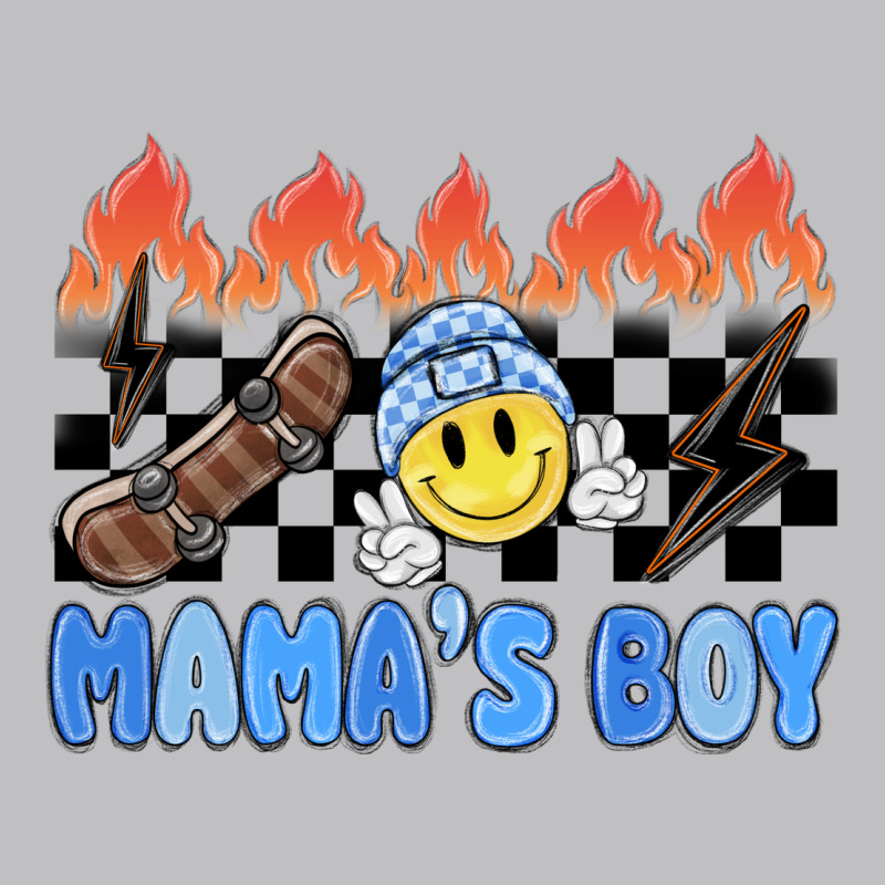 Mama's Boy Long Sleeve Tee by MaliasSmallBusiness | Teevron