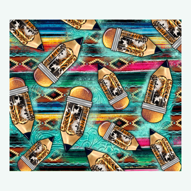 Western Teacher Pencil Premium Hoodie by LillyAllenDesigns | Teevron