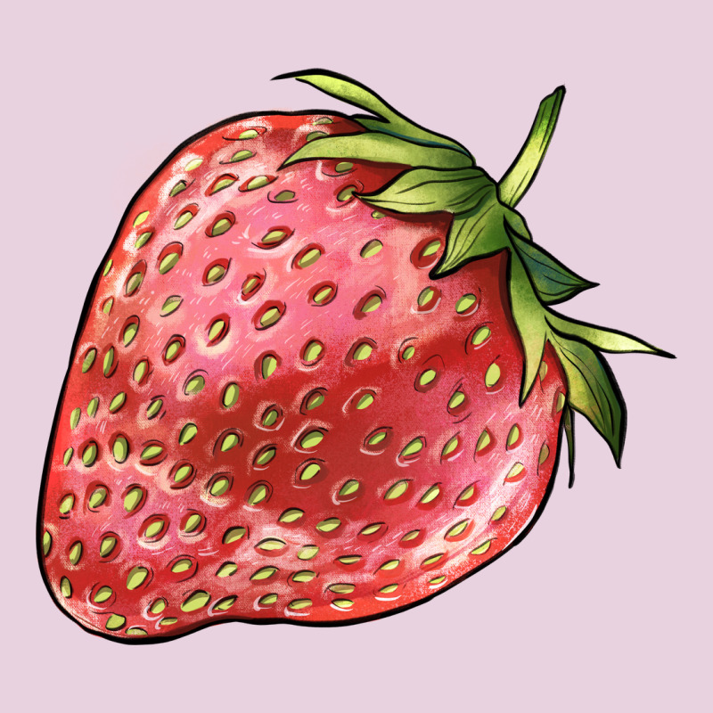 Strawberry Ladies Tee by BarkalooDesign | Teevron
