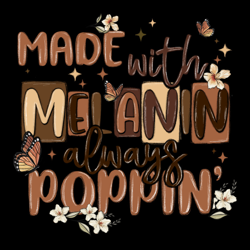 Made With Melanin Always Poppin Urban Hoodie by MaliasSmallBusiness | Teevron