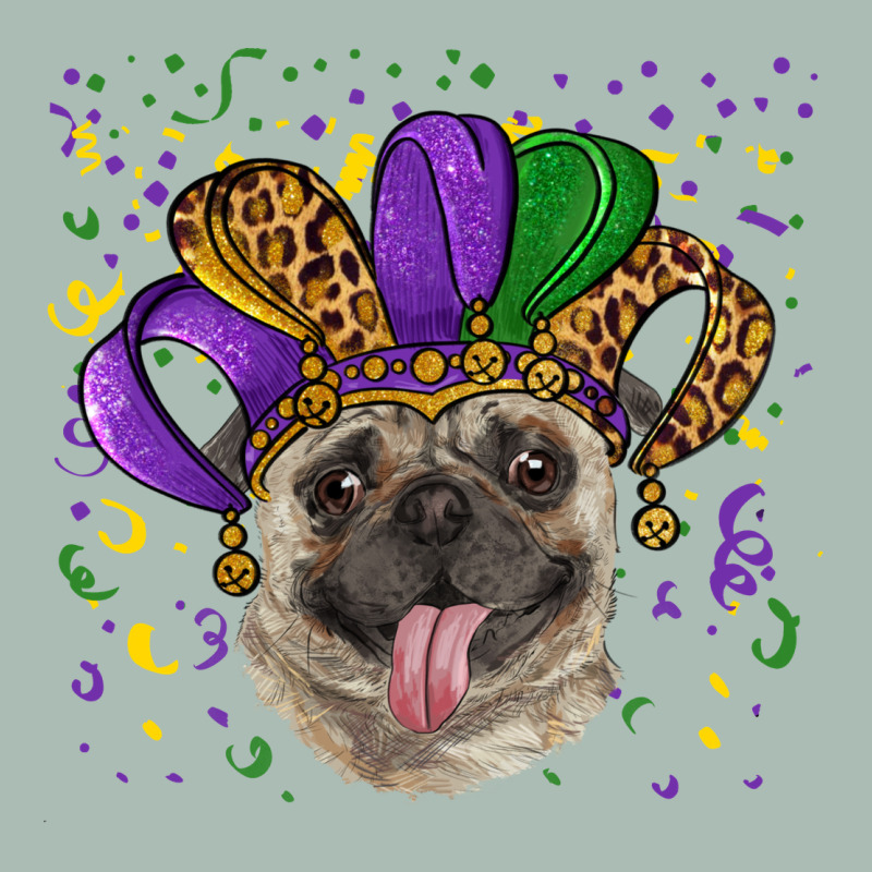 Mardi Gras Hat Pug Classic Tee by RanaPortraitStore | Teevron