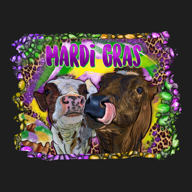 Mardi Gras Heifers Classic Tee by RanaPortraitStore | Teevron