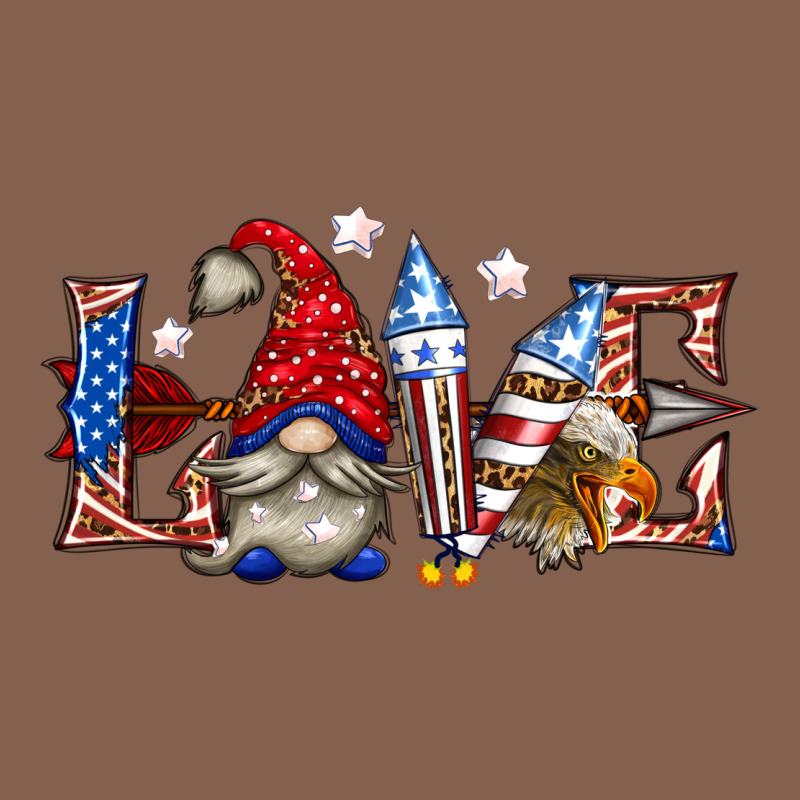 Love 4th July With Gnome Billie Wilder Zipper Hoodie by texasbilliewilder | Teevron