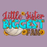 Little Sister Biggest Fan Heavyweight Hoodie | Teevron
