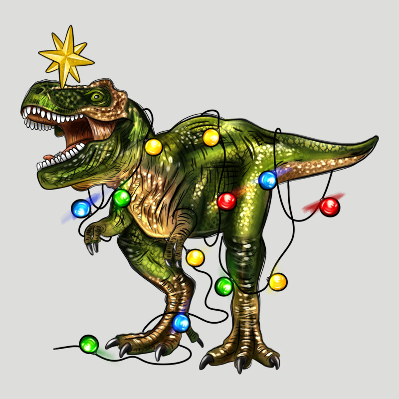 Tree Rex Christmas Zipper Hoodie by Zillion Design Studio | Teevron