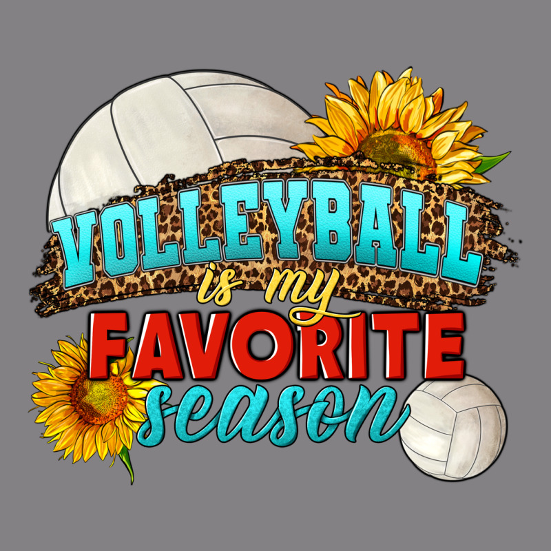 Volleyball Is My Favorite Season Heavyweight Hoodie by HRA Design Shop | Teevron
