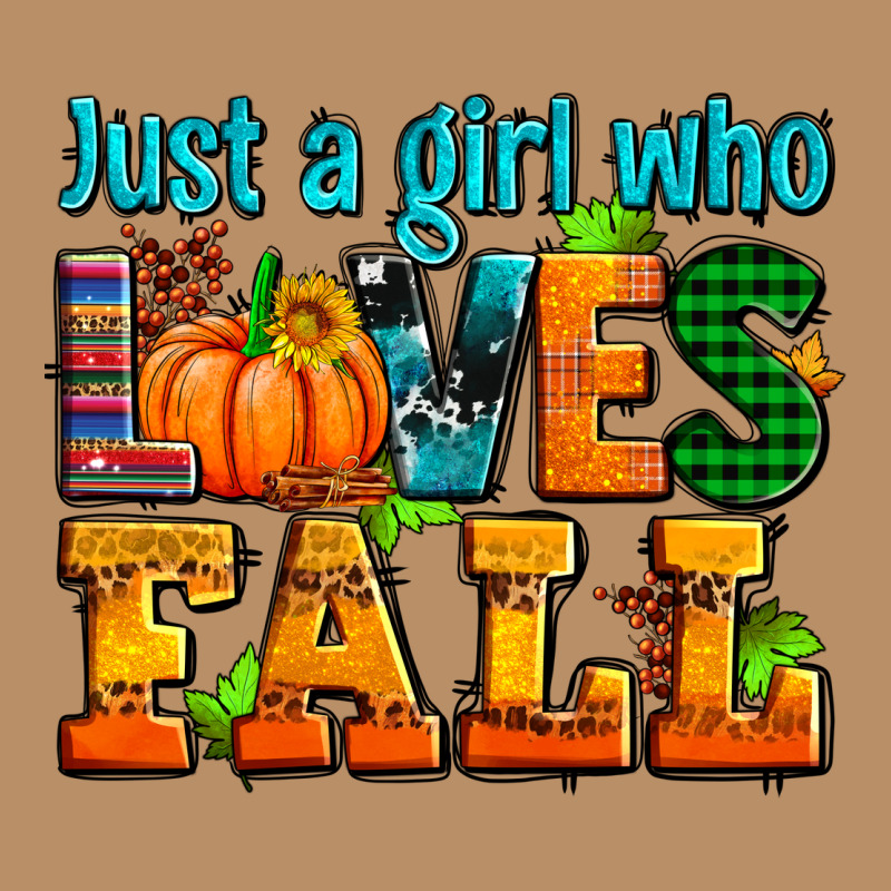 Just A Girl Who Loves Fall Vintage Hoodie by AdoDesignShop | Teevron