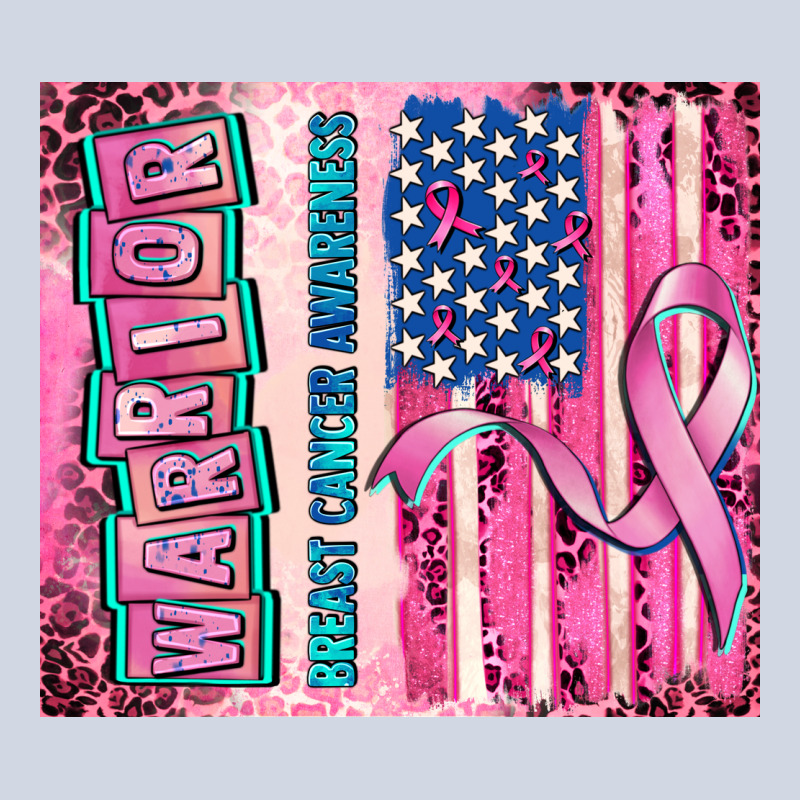 Warrior Breast Cancer And American Flag Premium Sweatshirt by AdoDesignShop | Teevron