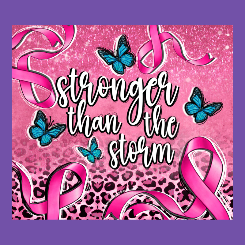 Stronger Than The Stormcancer Premium Sweatshirt by AdoDesignShop | Teevron
