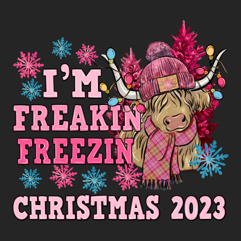 I'm Freakin Freezin Christmas 2023 Premium Hoodie by NancyCooperArtShop | Teevron