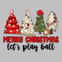 Merry Christmas Let S Play Ball Baseball Long Sleeve Tee | Teevron