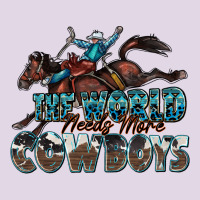 The World Needs More Cowboys Classic Tee | Teevron
