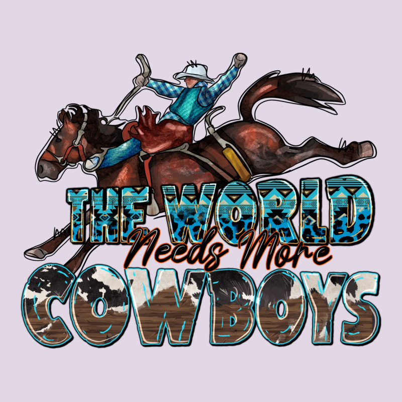 The World Needs More Cowboys Classic Tee by Zillion Design Studio | Teevron