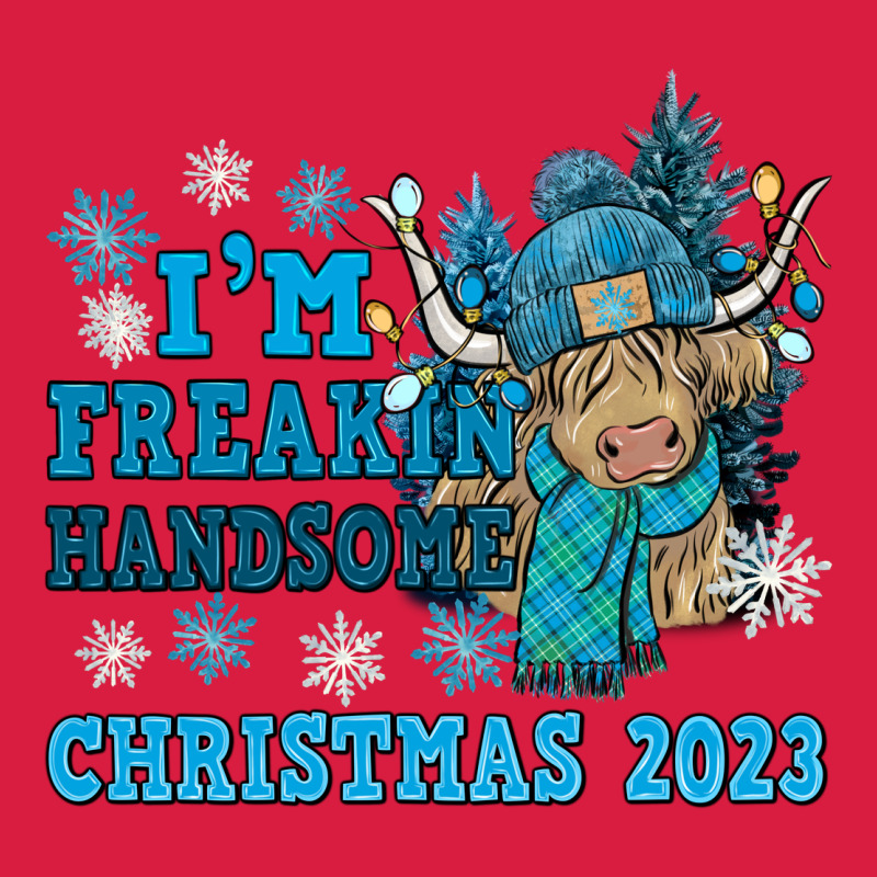 Im Freakin Freezin Christmas 2023 Premium Hoodie by NancyCooperArtShop | Teevron
