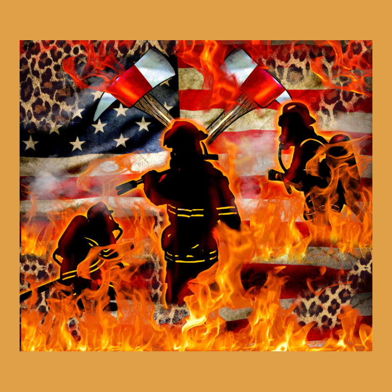 Western Firefighters With Thin Red Line Premium Hoodie by LillyAllenDesigns | Teevron