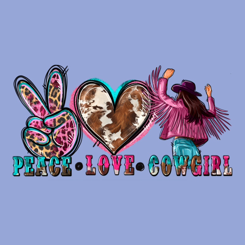 Peace Love Cowgirl Classic Tee by Zillion Design Studio | Teevron