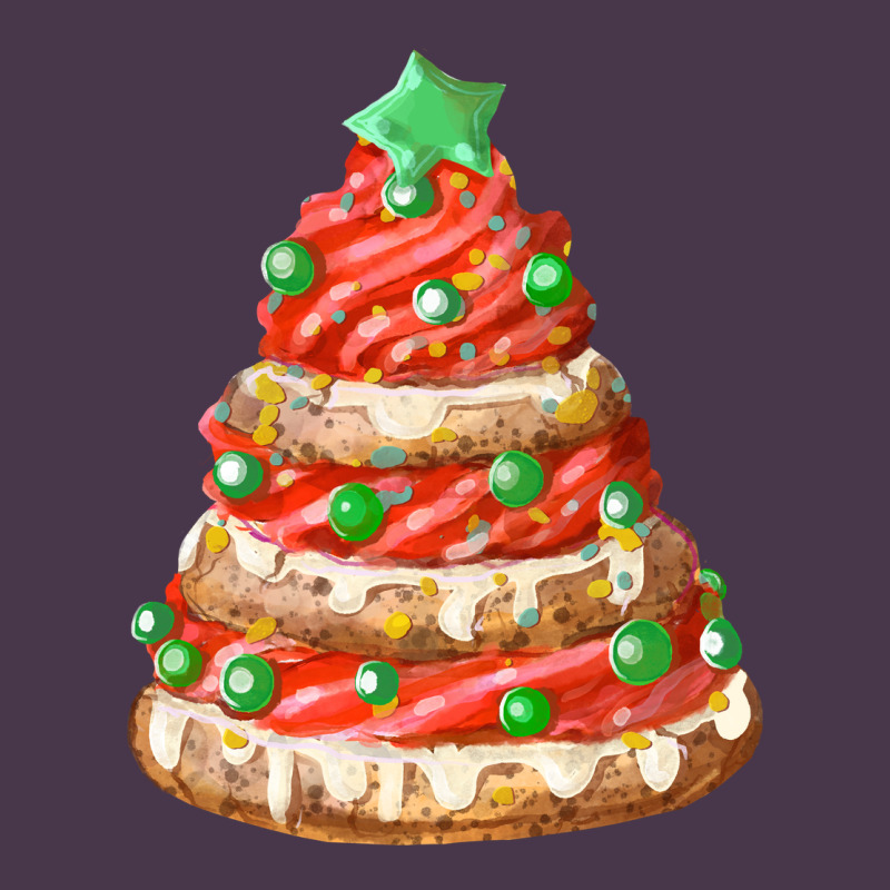 Red Christmas Cookie Cake Fa Element Heavyweight Hoodie by FaDigitalArtStudio | Teevron