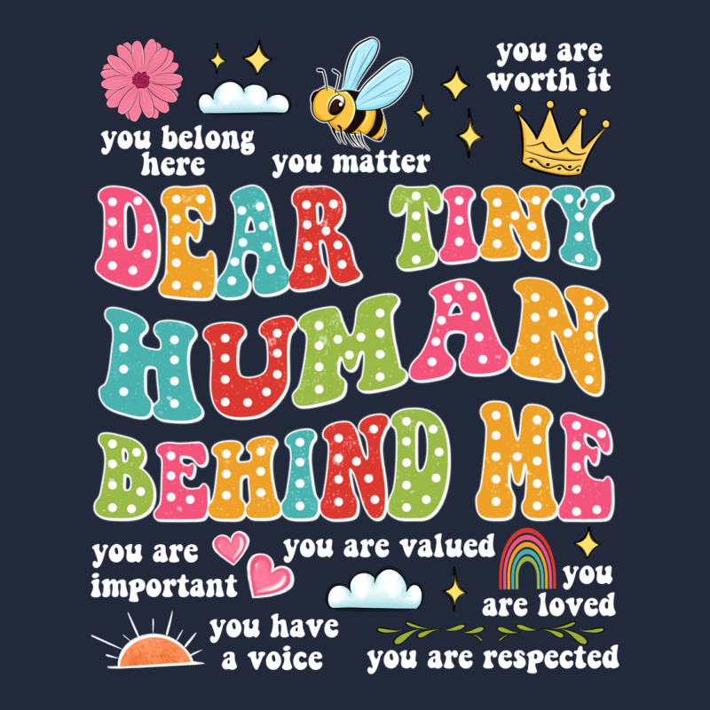 Customized Teacher Dear Tiny Human Behind Me Back Premium Sweatshirt by JahusDesignShop | Teevron
