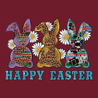 Easter Western Bunnys Happy Easter Zipper Hoodie | Teevron