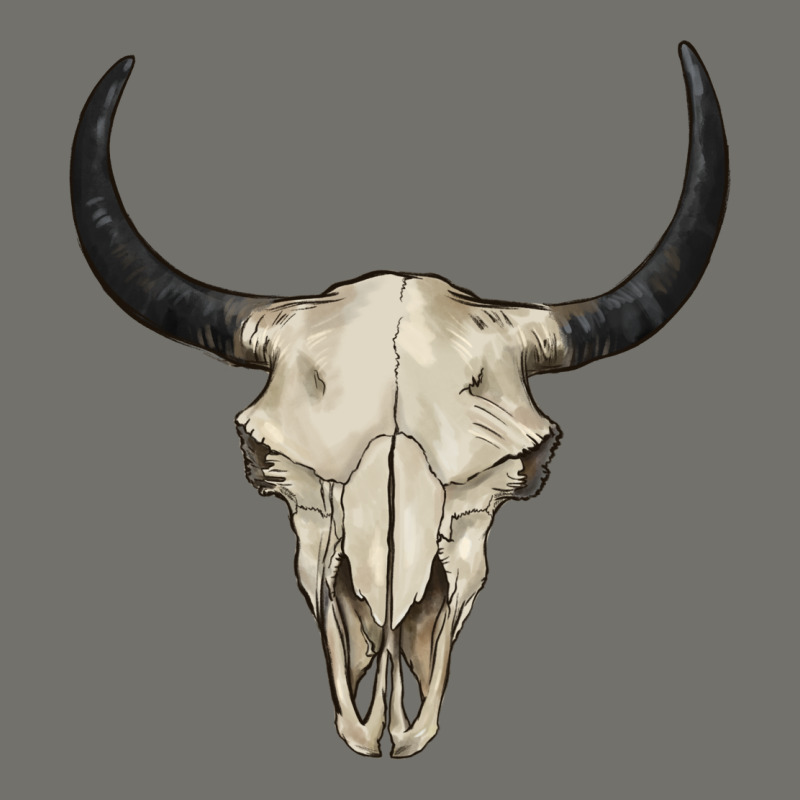 Bull Skull Premium Hoodie by BarkalooDesign | Teevron