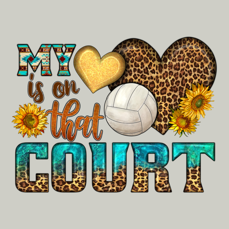 My Heart Is On That Court Heavyweight Hoodie by HRA Design Shop | Teevron