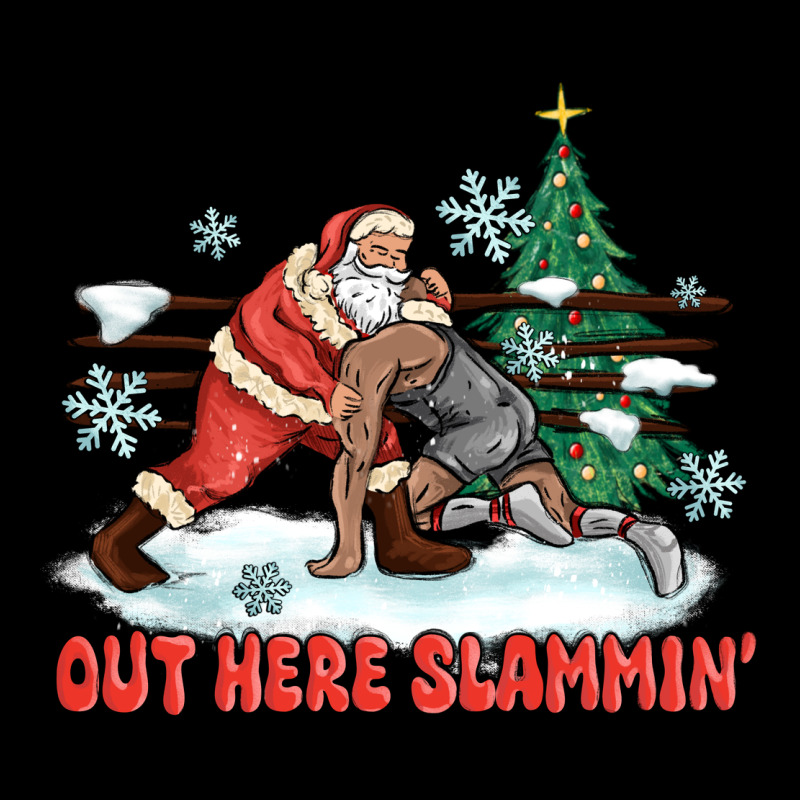 Out Here Slammin' Long Sleeve Tee by MaliasSmallBusiness | Teevron