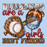 Diamonds Are A Girls Best Friend Baseball Classic Tee | Teevron