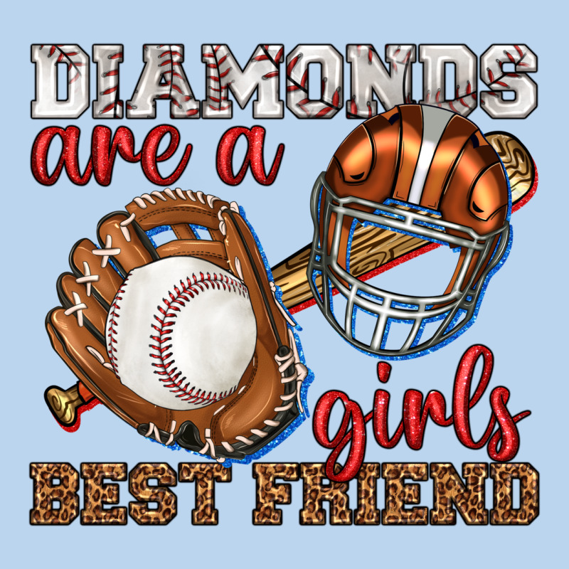 Diamonds Are A Girls Best Friend Baseball Classic Tee by texasbilliewilder | Teevron