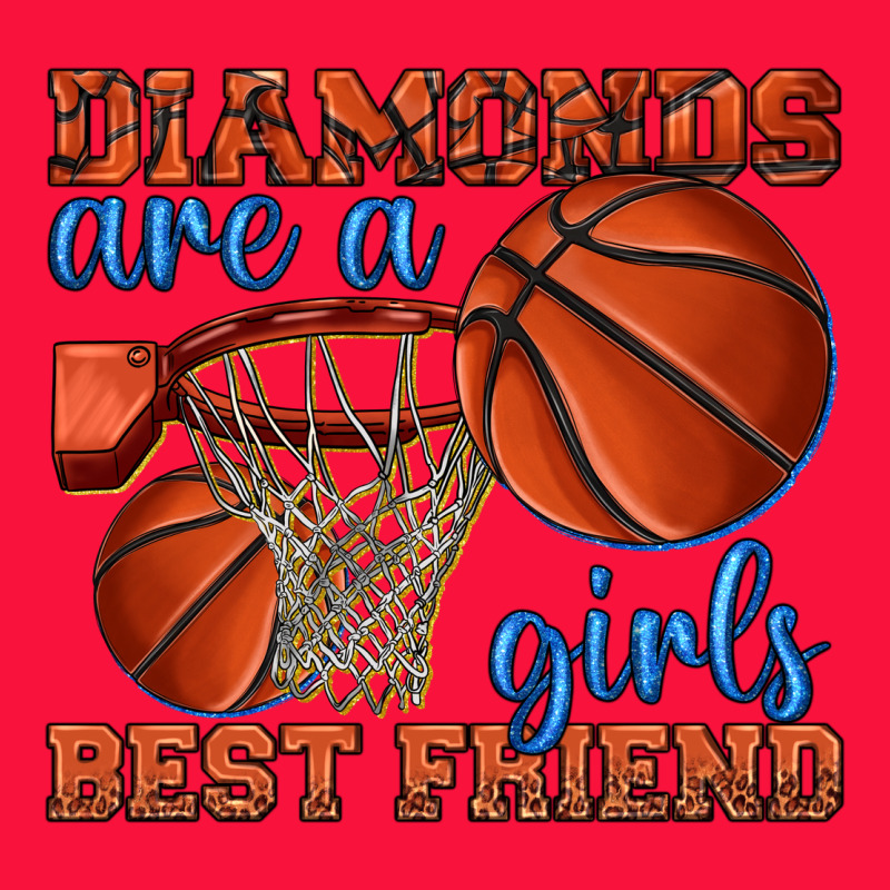 Diamonds Are A Girls Best Friend Basketball Classic Tee by texasbilliewilder | Teevron