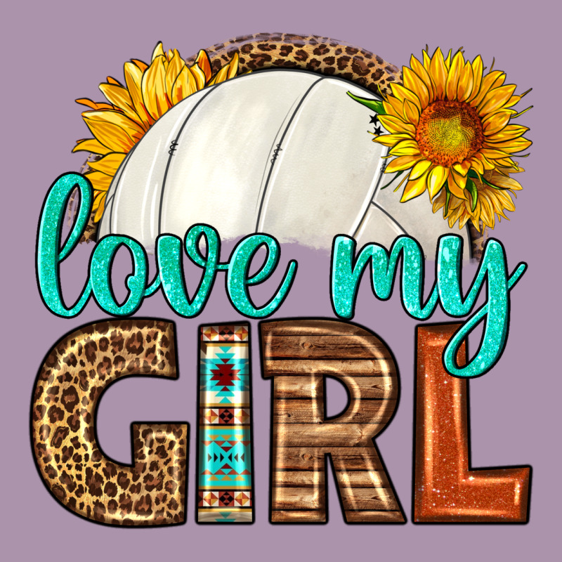 Love My Girl Volleyball Heavyweight Hoodie by HRA Design Shop | Teevron
