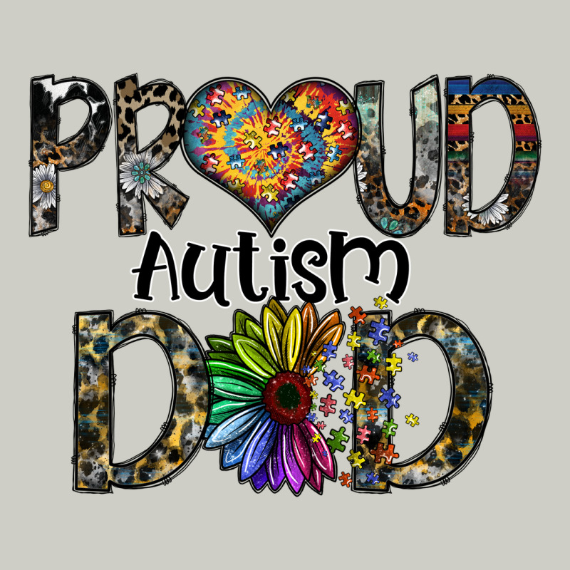 Proud Autism Dad Heavyweight Hoodie by SublimationCraftShop | Teevron