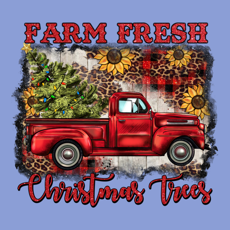 Farm Fresh Christmas Trees Long Sleeve Tee by BarkalooDesign | Teevron